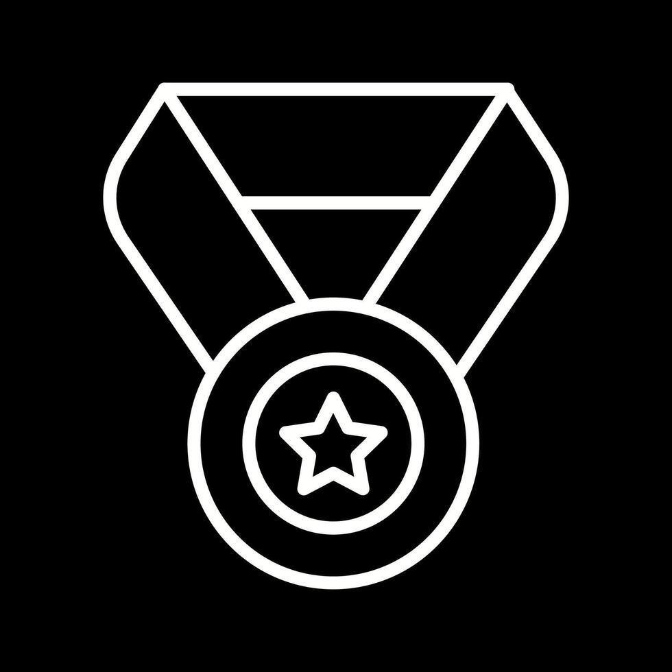 icono de vector de medalla