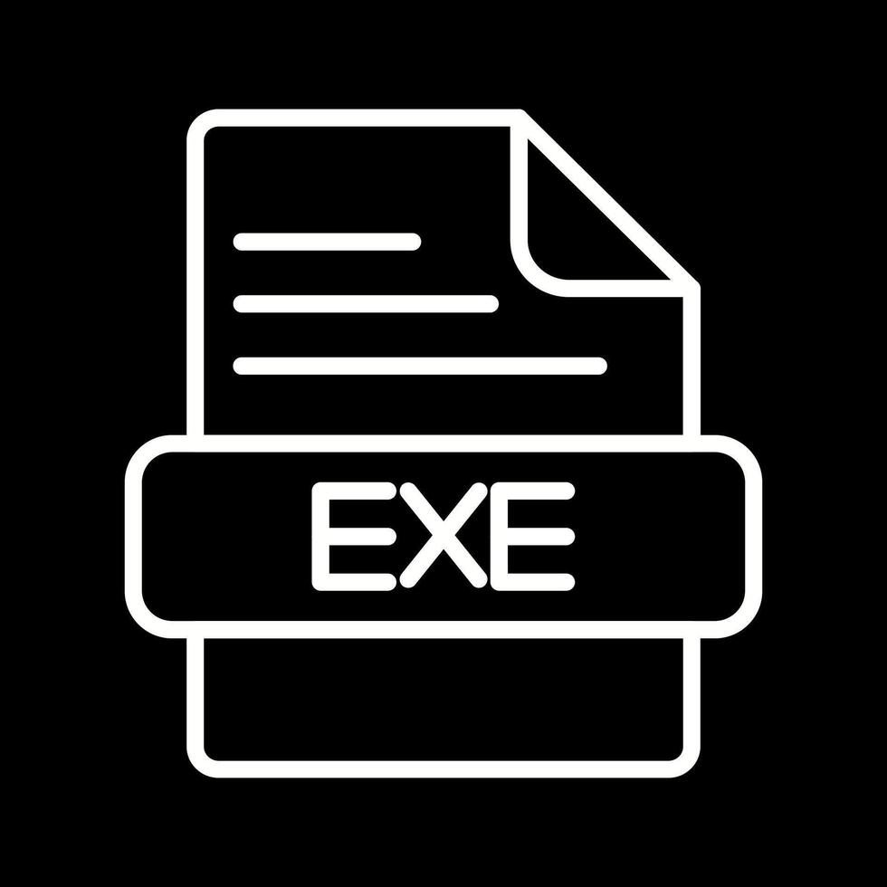 EXE Vector Icon