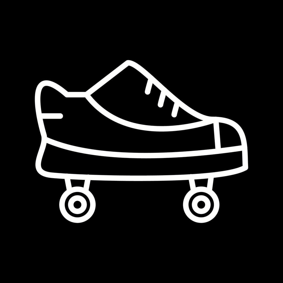 patines, vector, icono vector