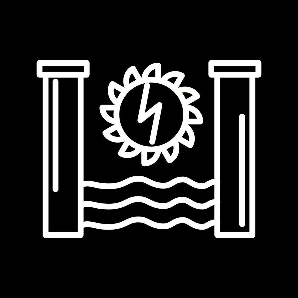 Hydro Power Vector Icon