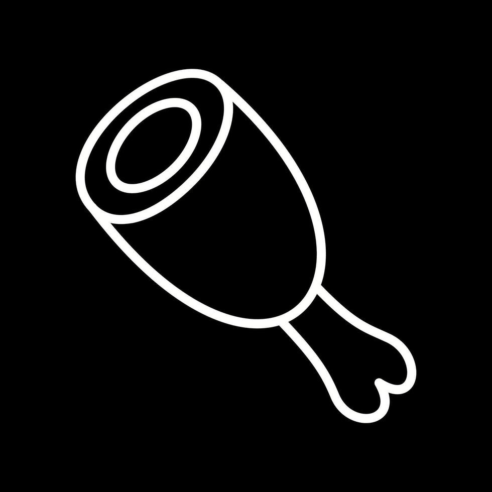 Cooked Ham Vector Icon