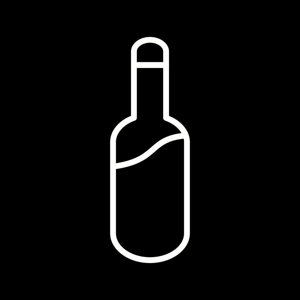 Champagne Bottle Vector Icon