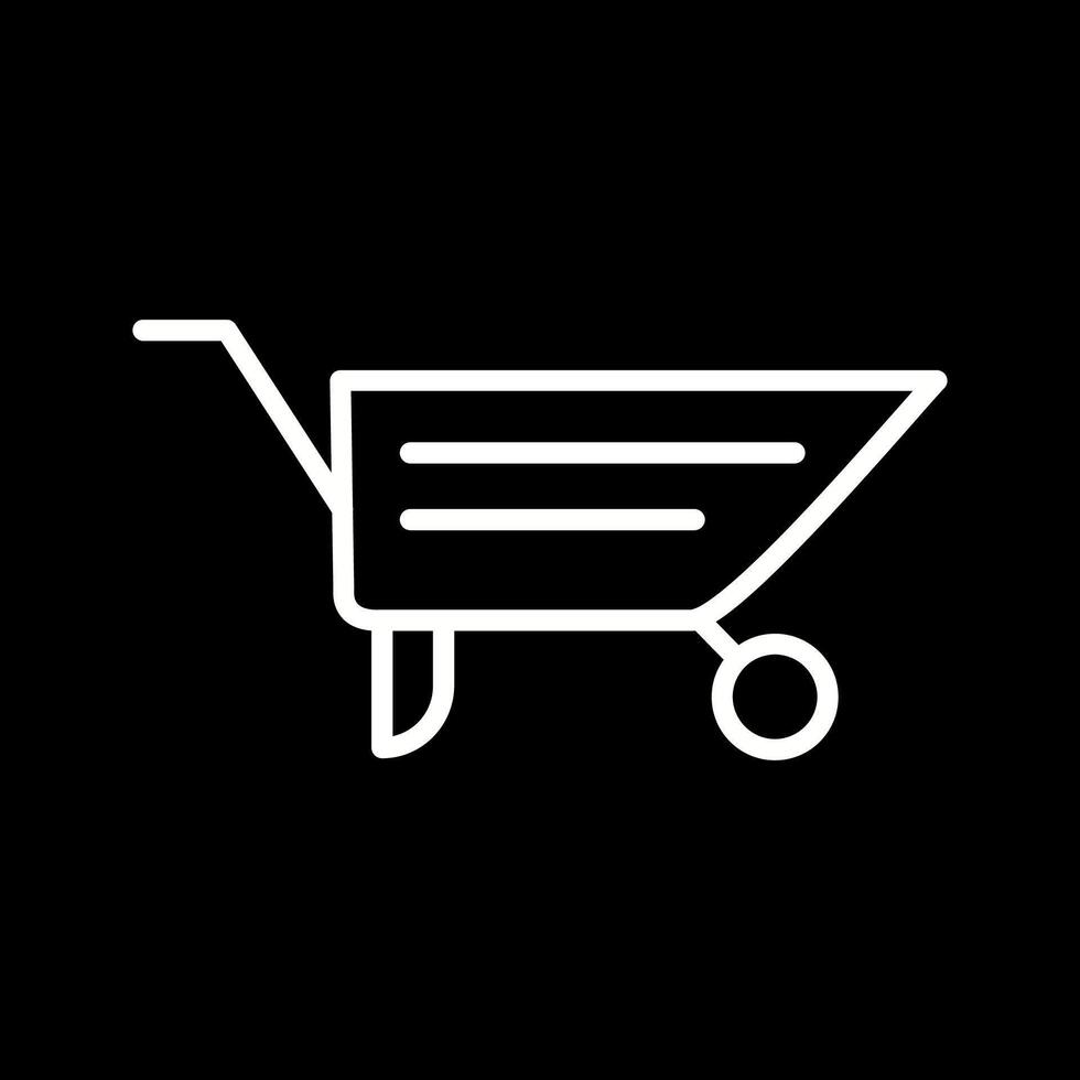 Garden Cart Vector Icon