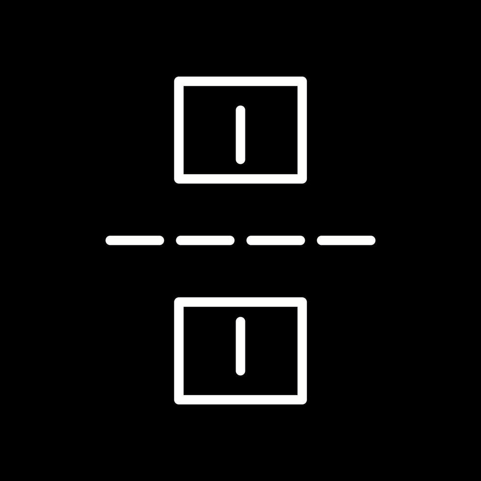 Linked Road Vector Icon