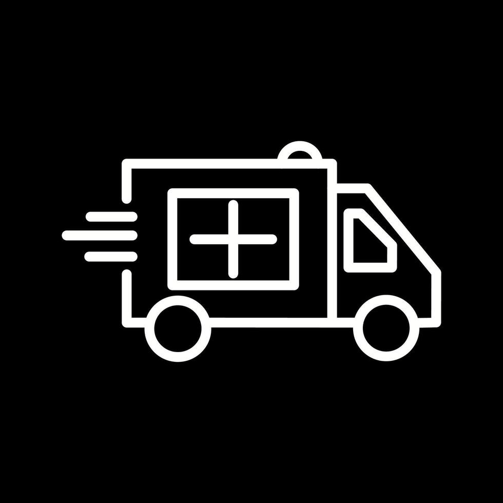 Ambulance Vector Icon