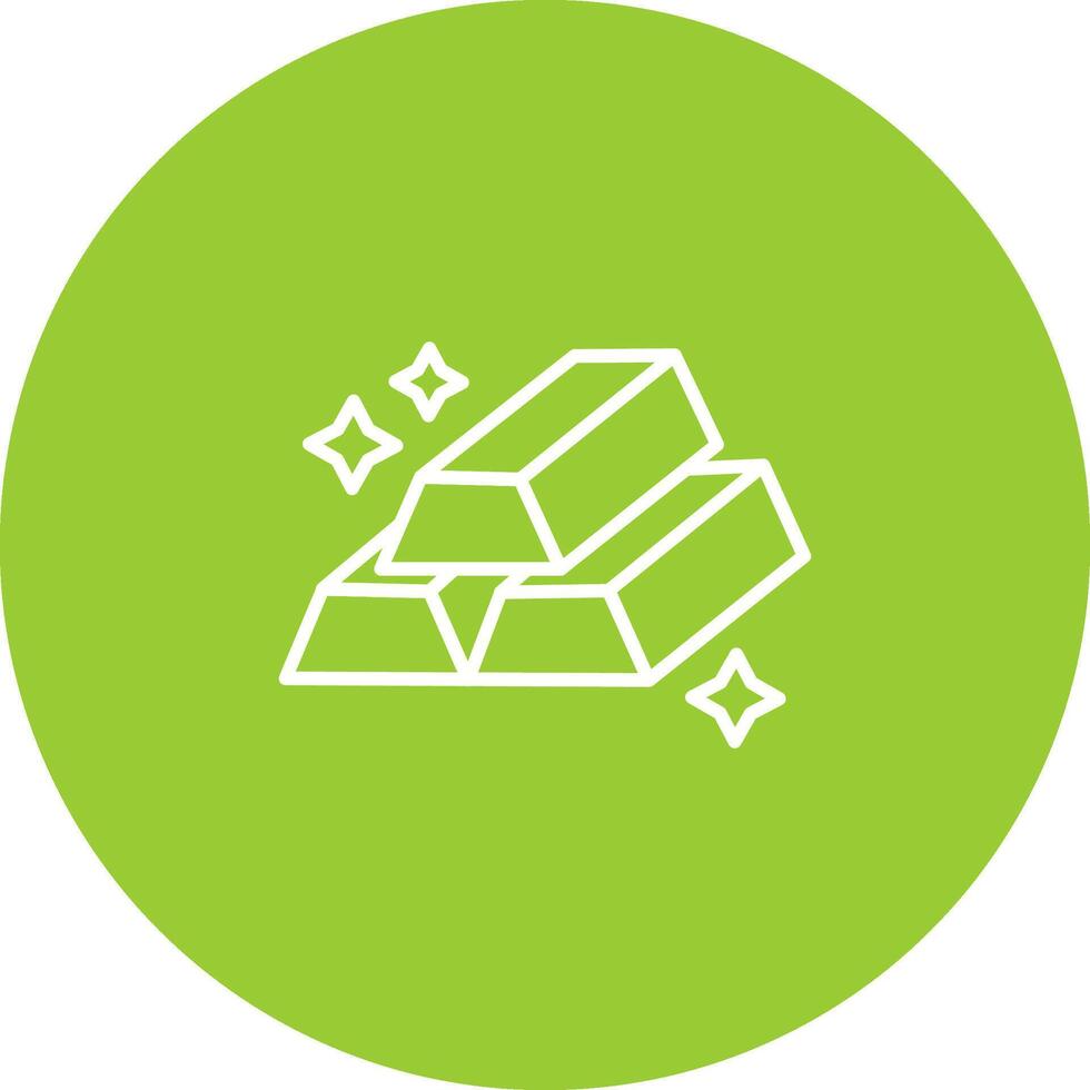 Gold Bars Vector Icon