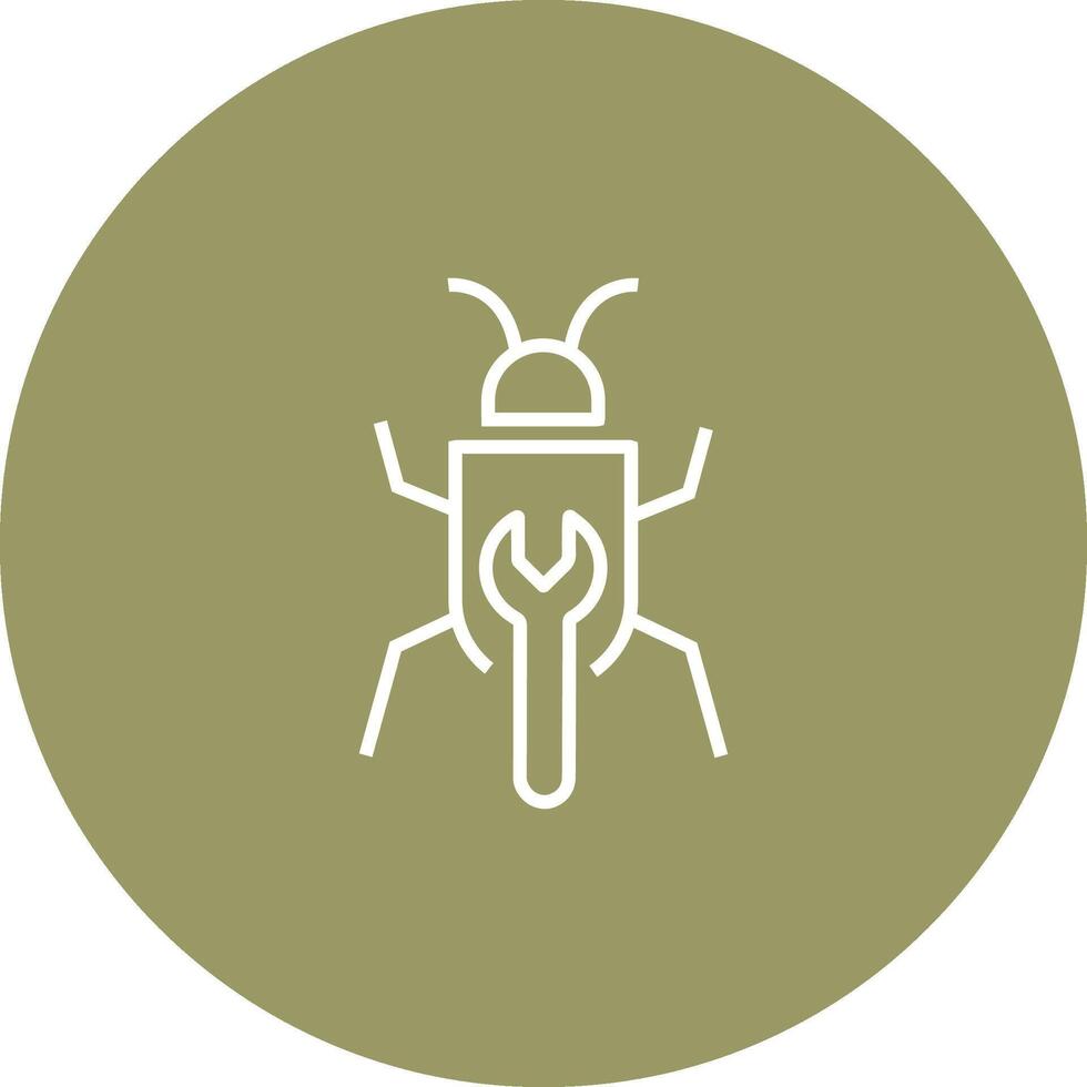 Bug Fixing Vector Icon