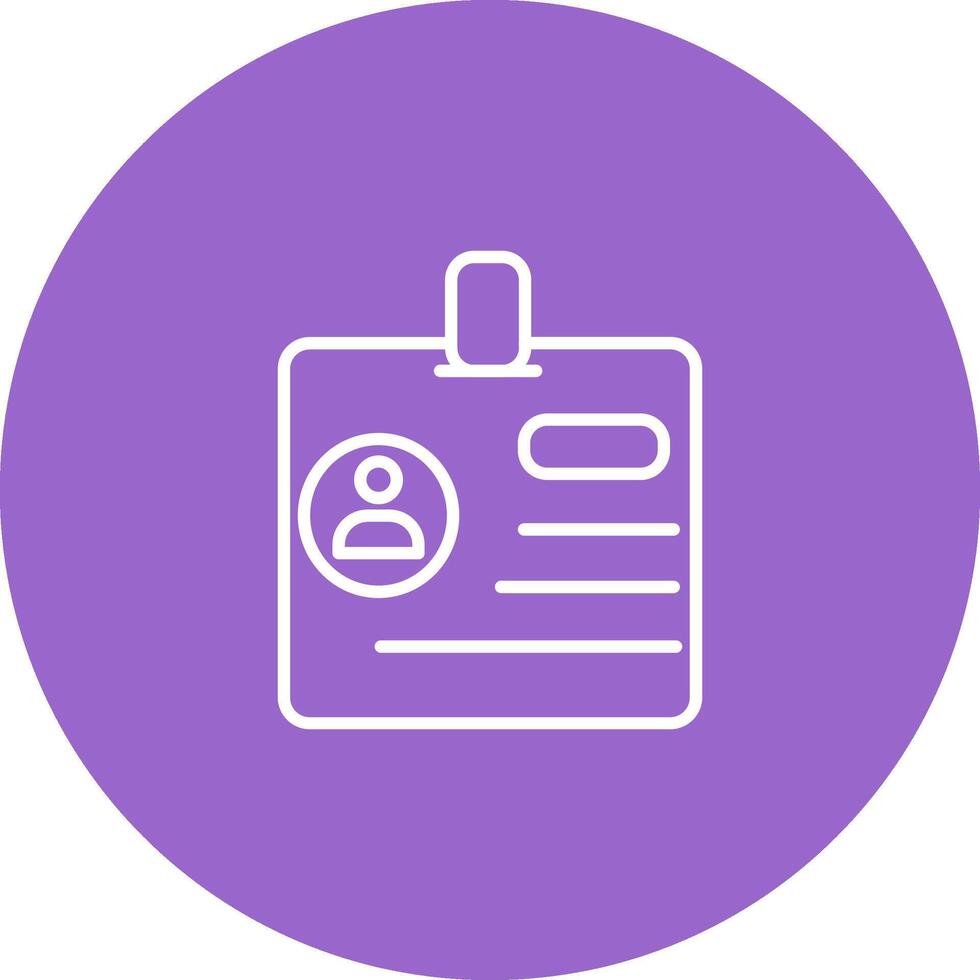 Identification Vector Icon