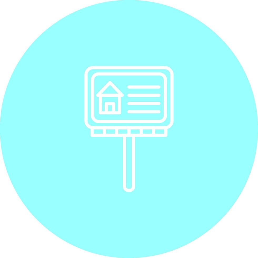 Billboard Vector Icon