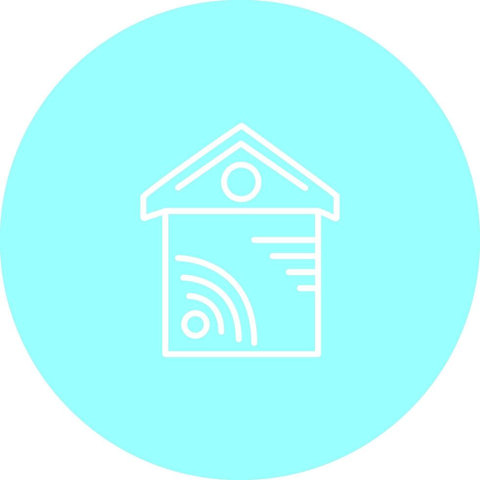 House Wifi Vector Icon