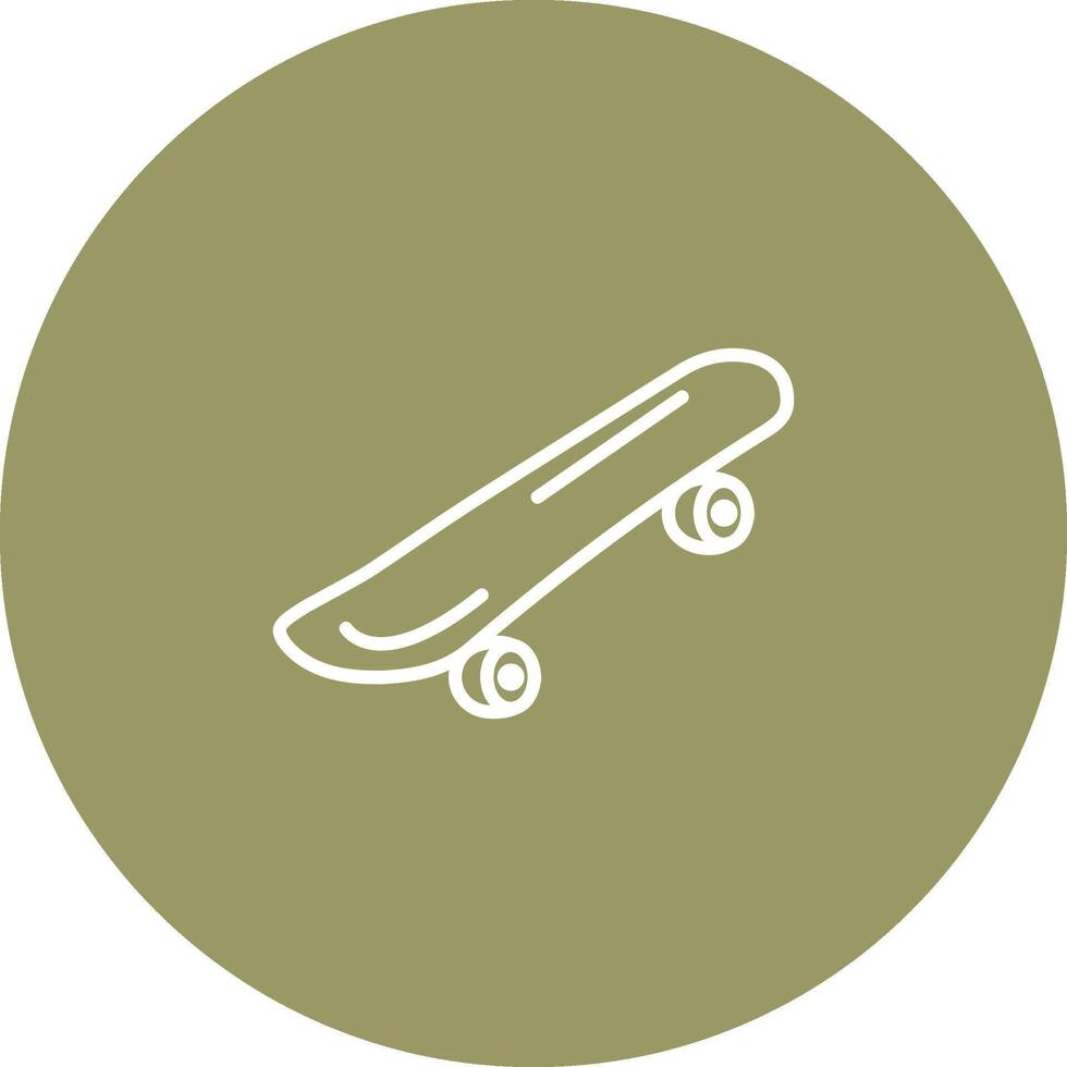 Skateboard Vector Icon