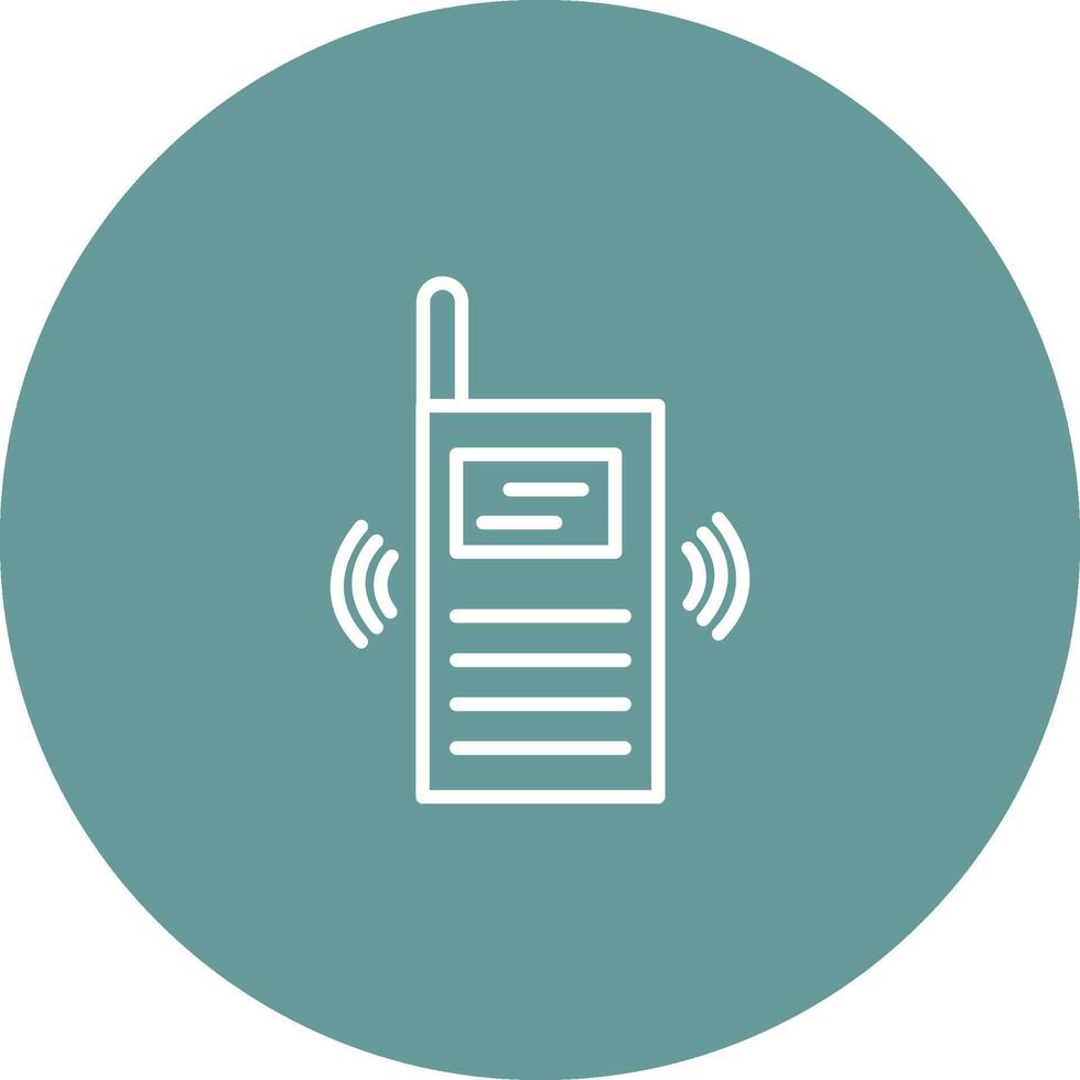 Walkie Talkie Vector Icon