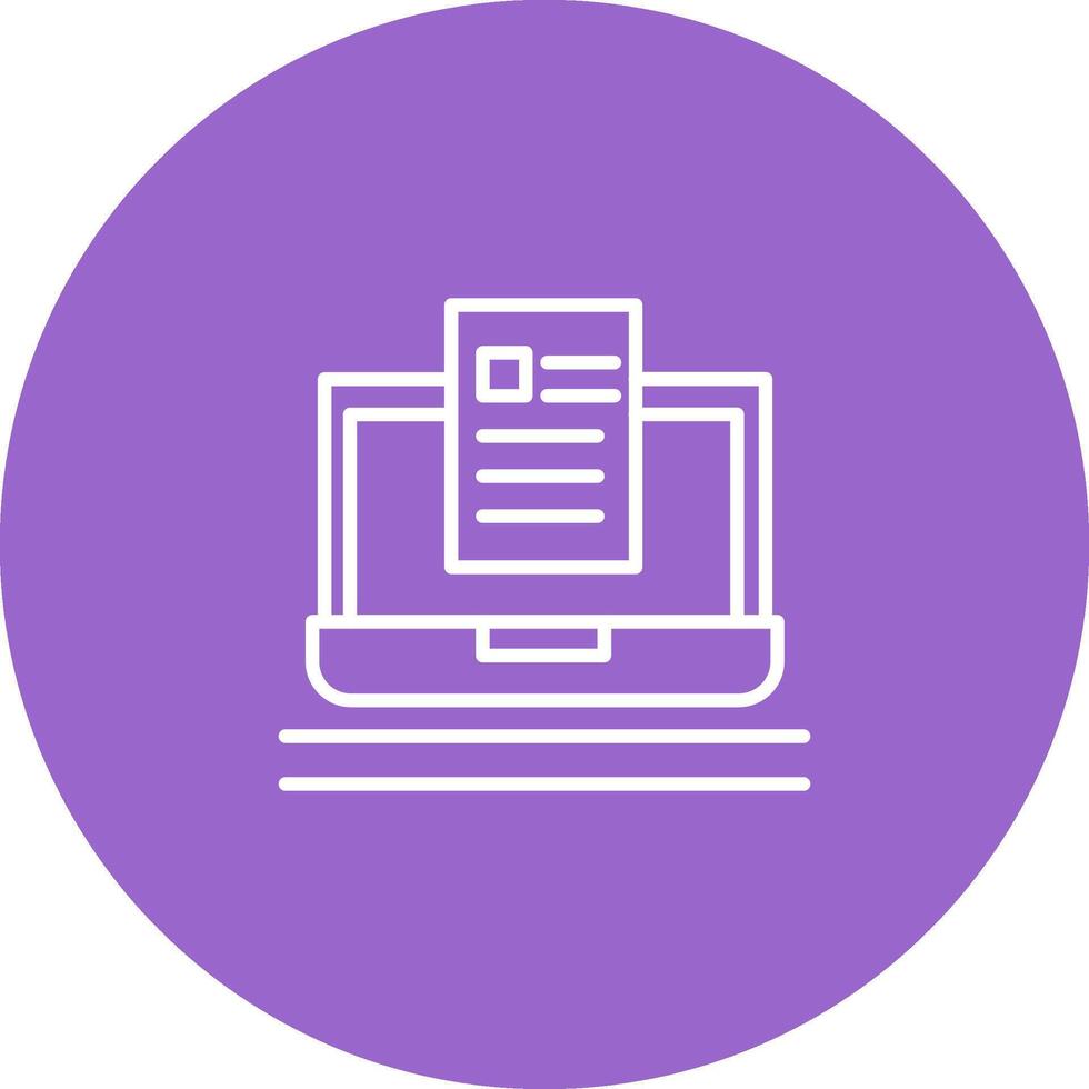 Blog Vector Icon