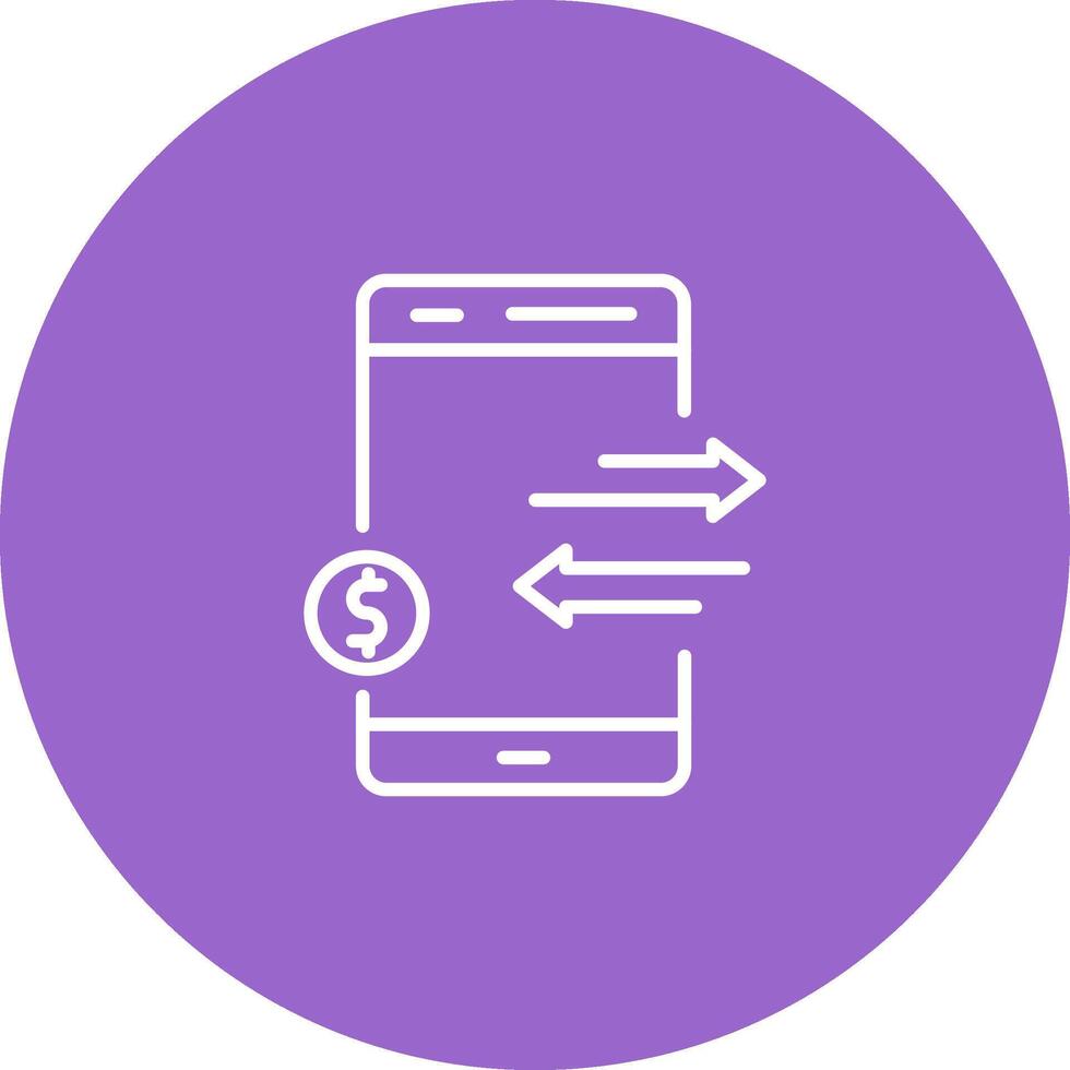 Online Money Vector Icon