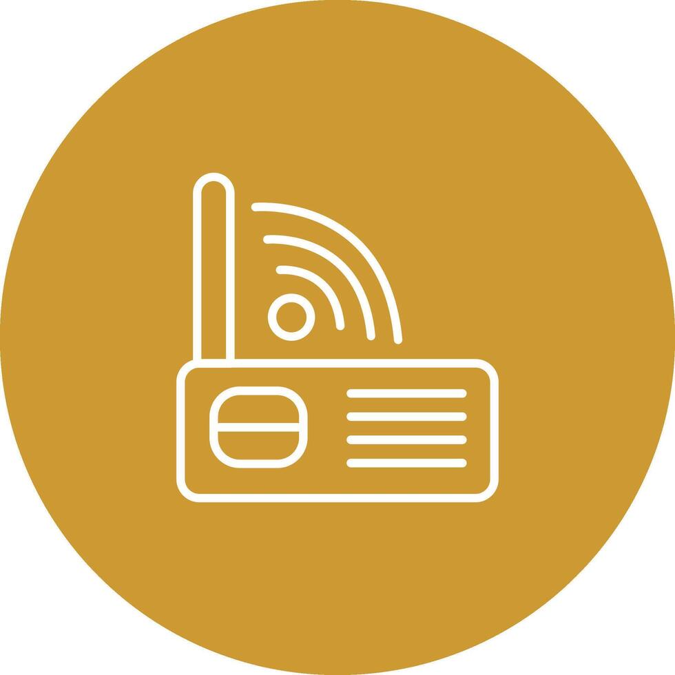 Modem Wifi Vector Icon