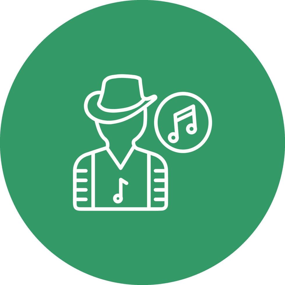 Musician Vector Icon