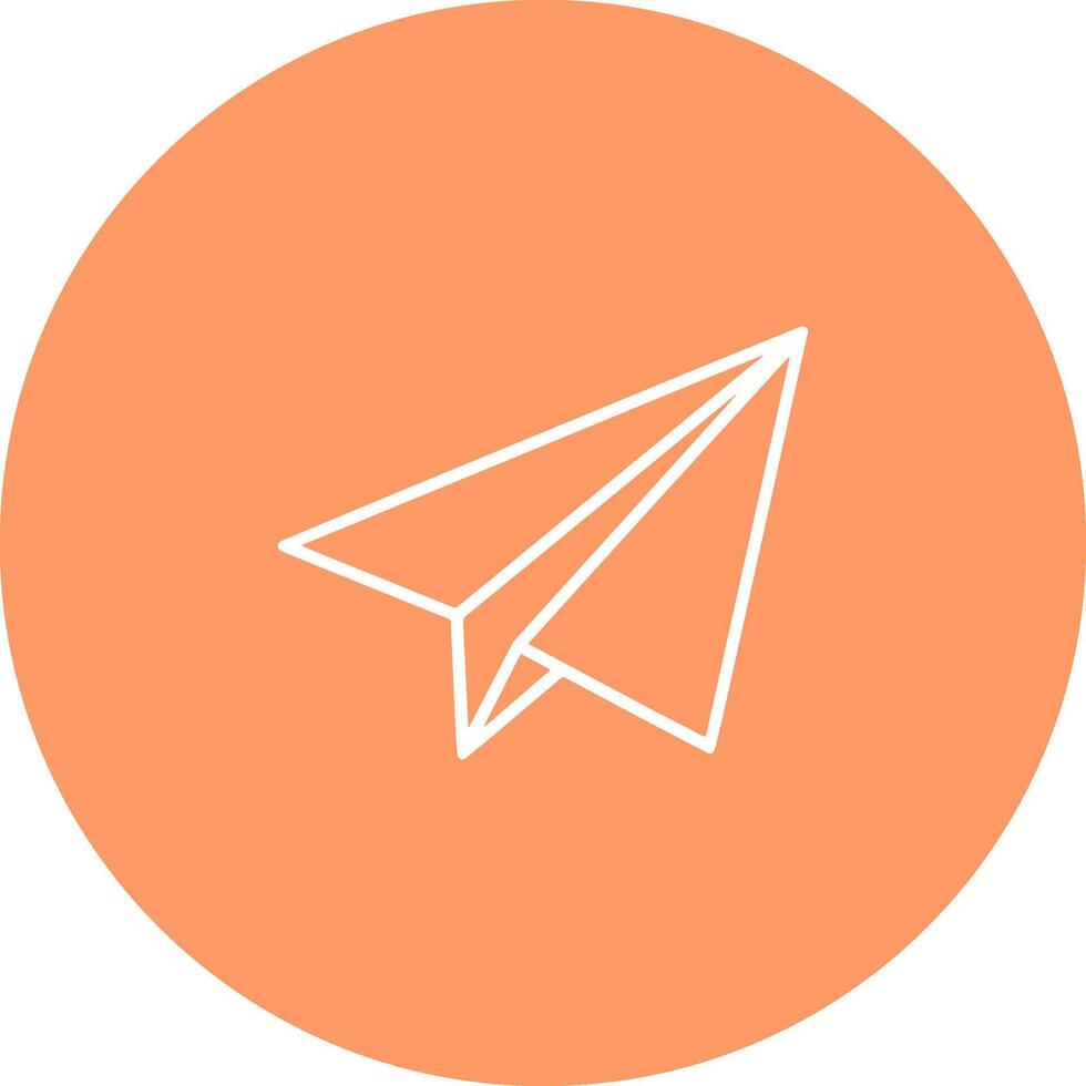 Paper Plane Vector Icon