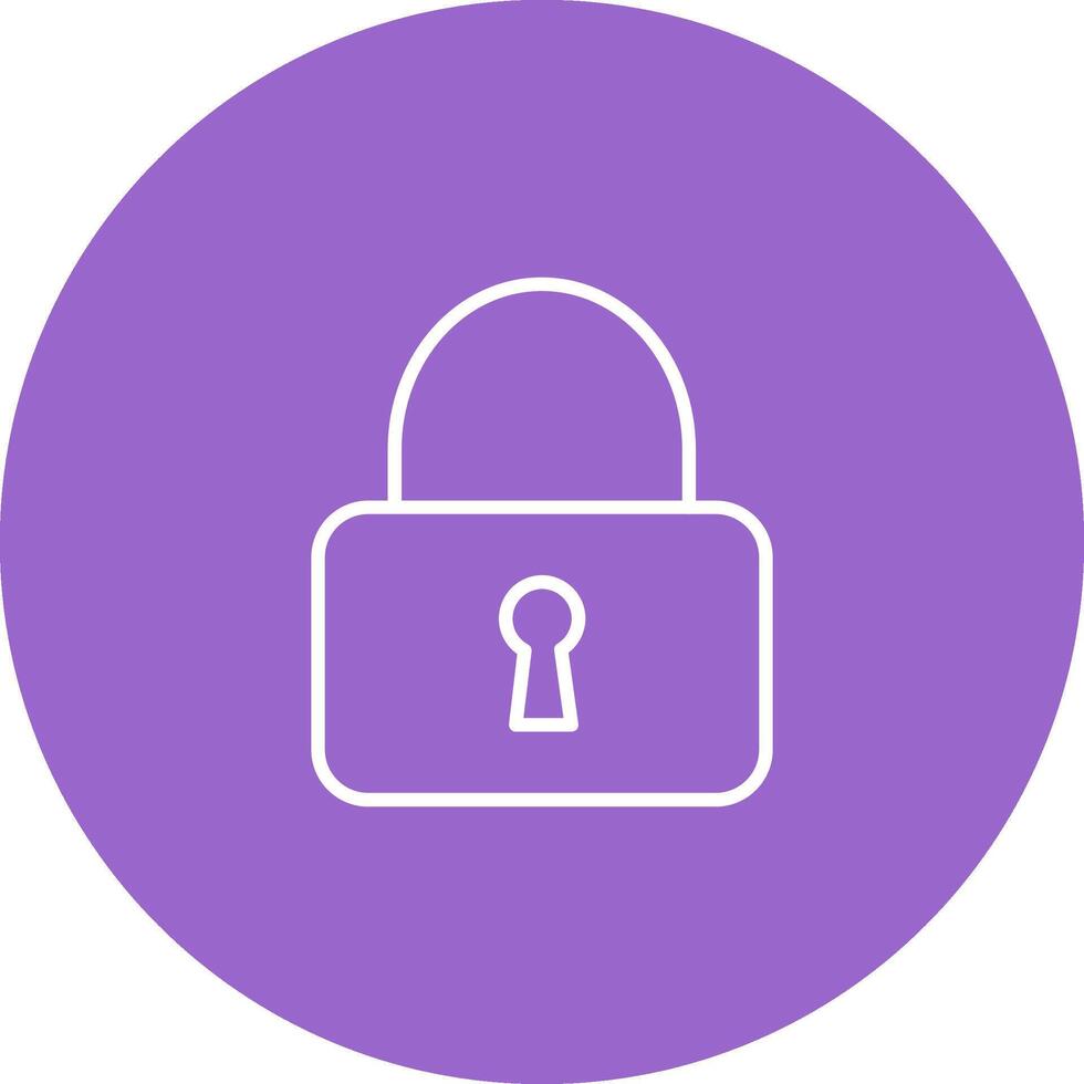 Lock I Vector Icon