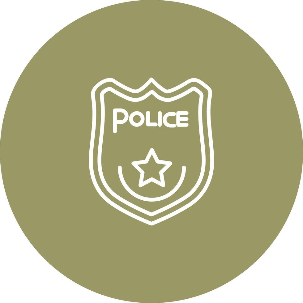 Police Badge I Vector Icon