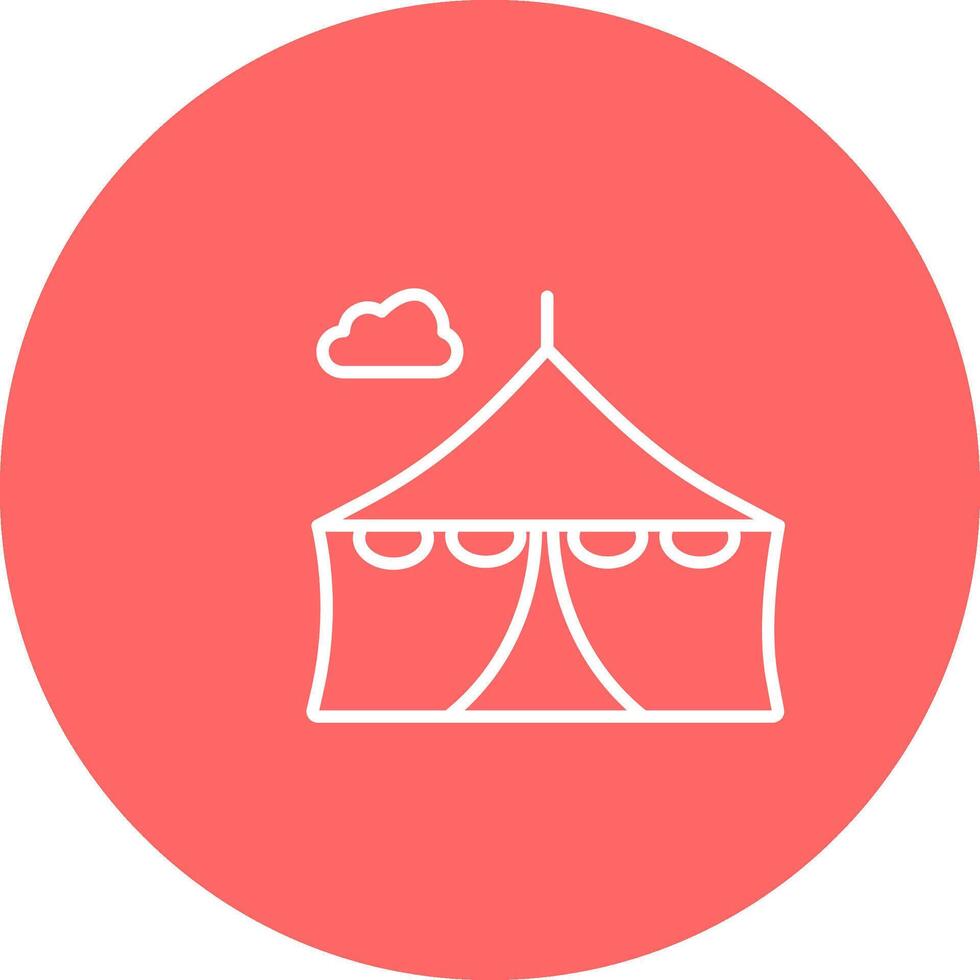 Tent Vector Icon