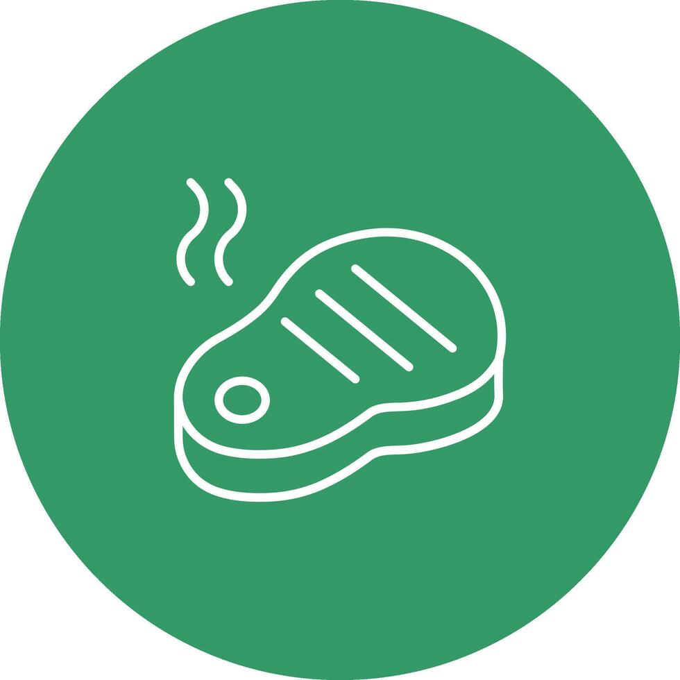 Steak Vector Icon