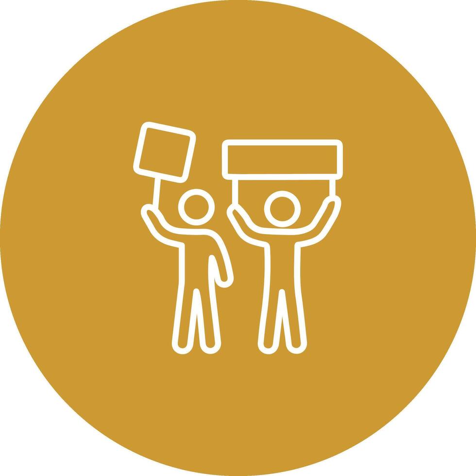 Protester Vector Icon