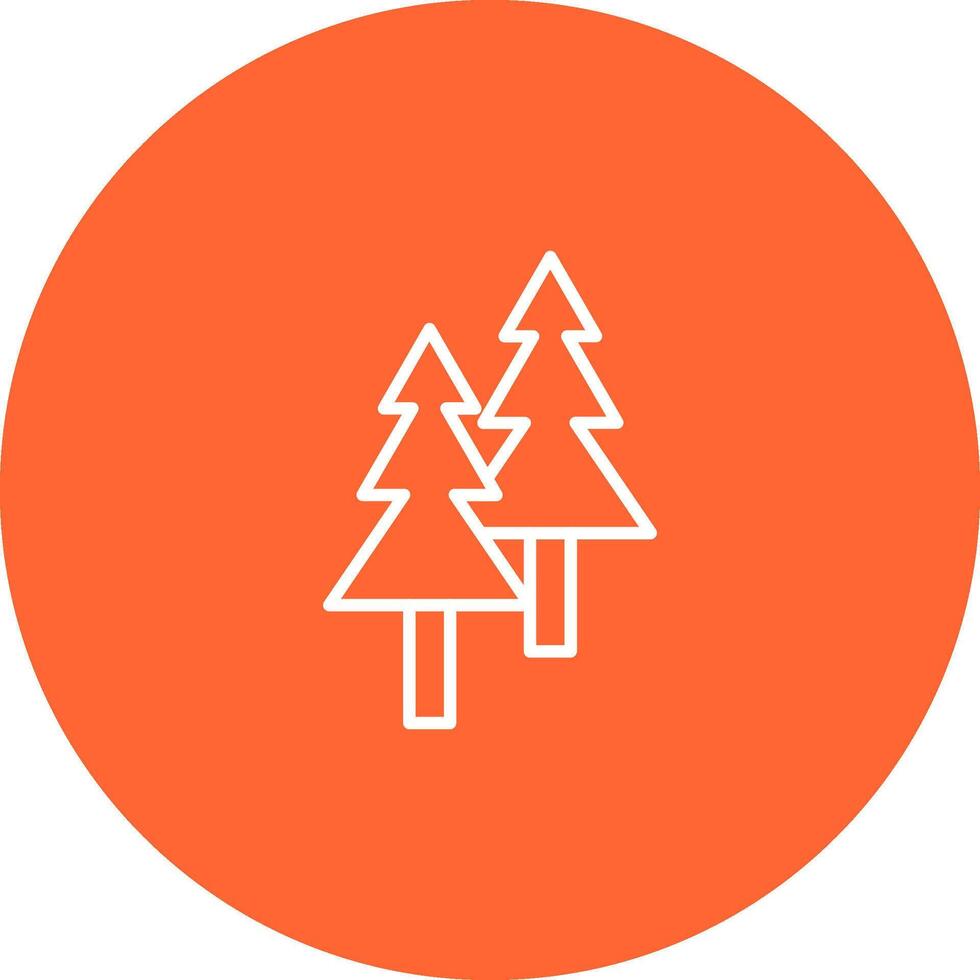 Pine Tree Vector Icon