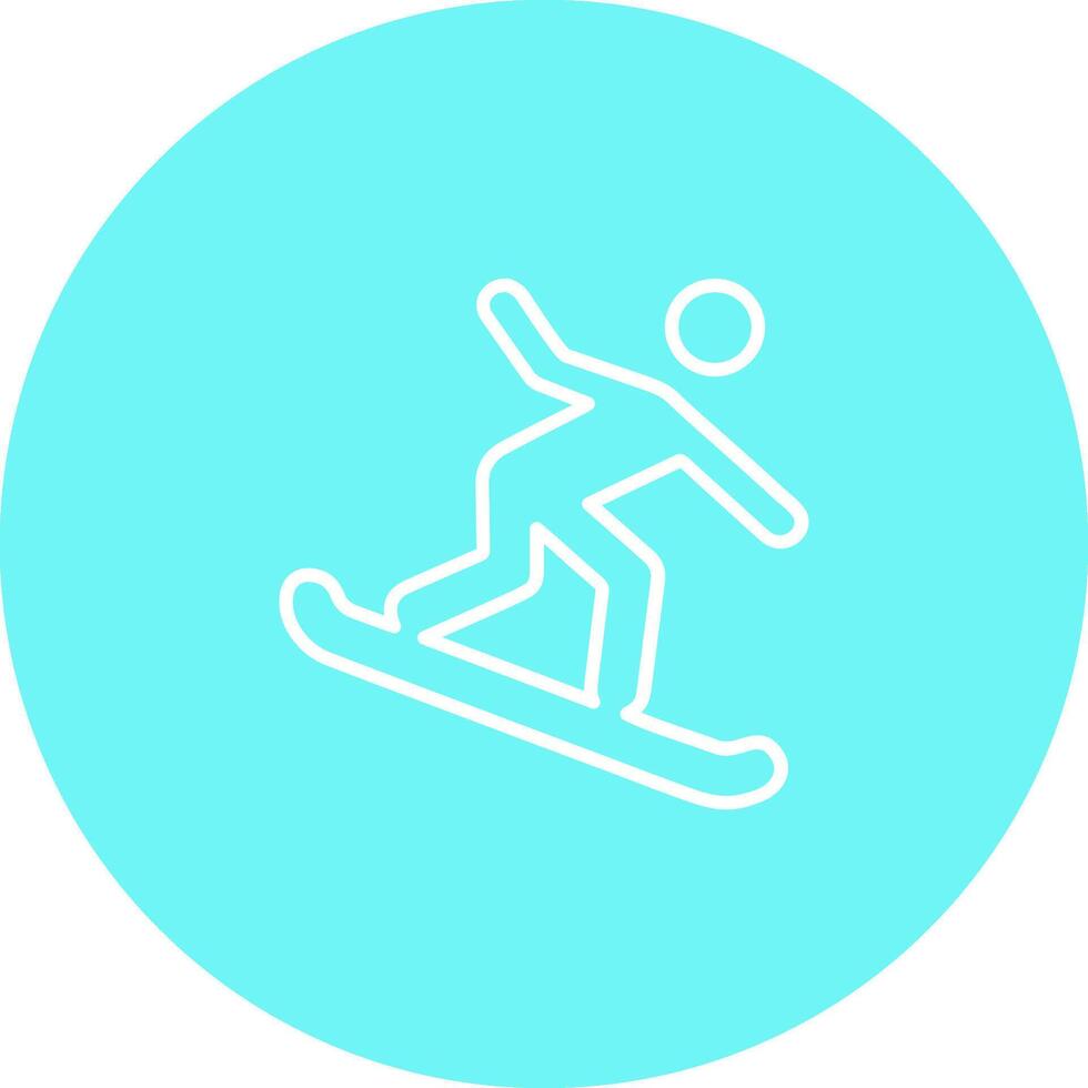 Snowboard Vector Icon