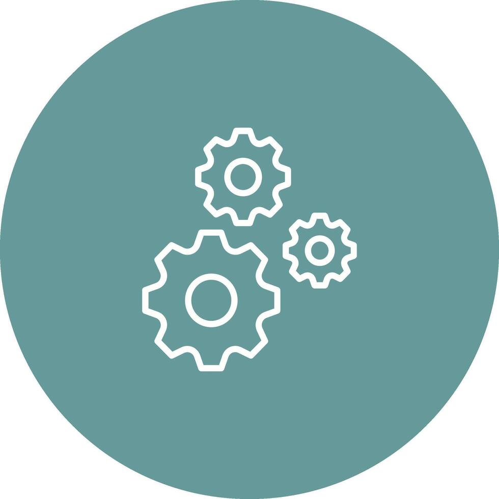 Multiple Cogwheels Vector Icon