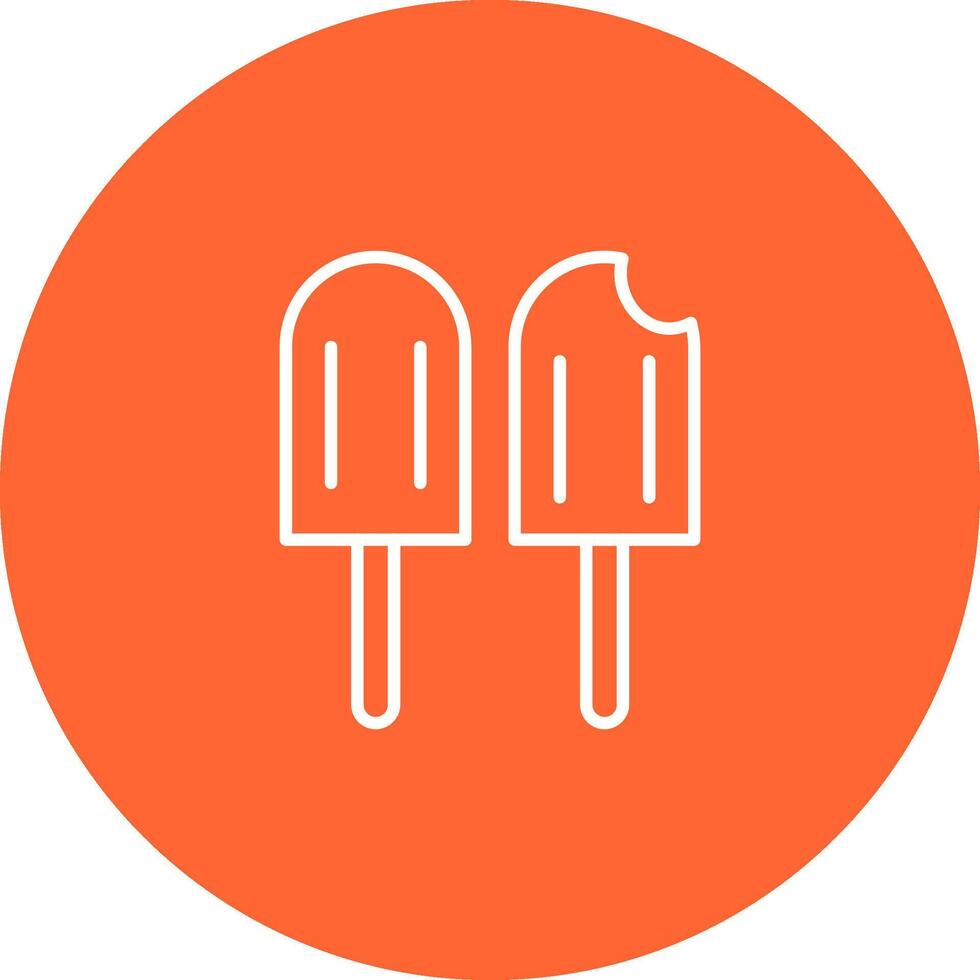 What Is The Popsicle Icon On Eharmony Popsicle Vector Icon 40098449 Vector Art at Vecteezy
