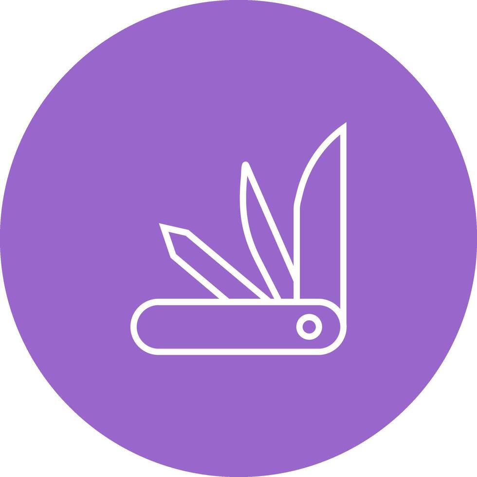 Swiss Army Knife Vector Icon