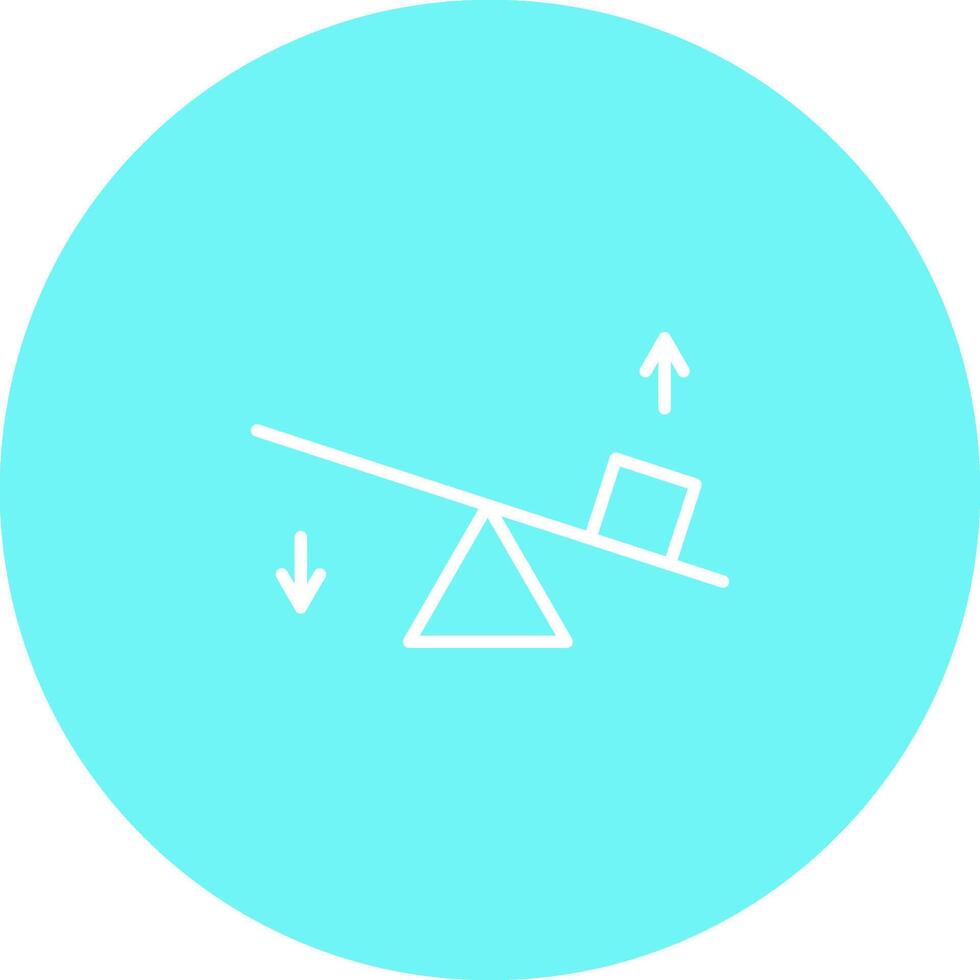 Seesaw Vector Icon