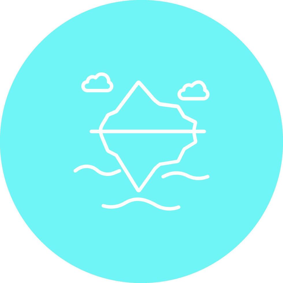 Iceberg Vector Icon