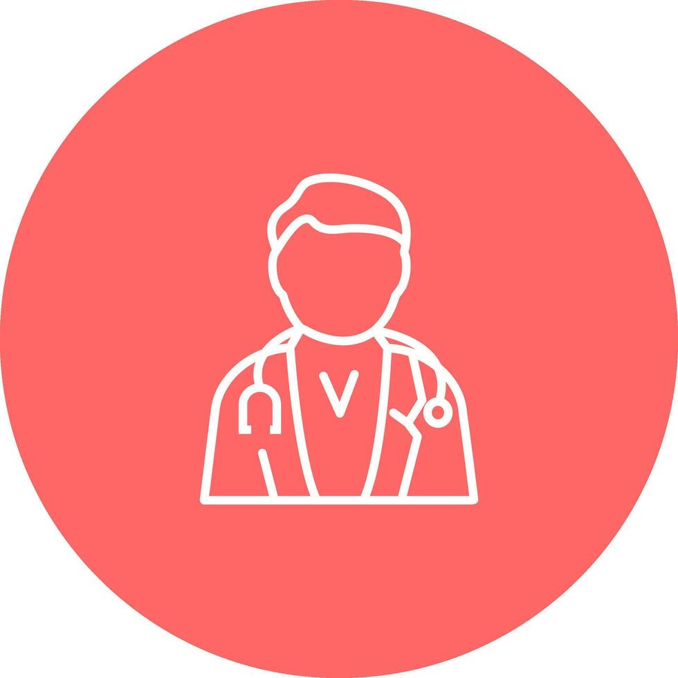 Male Doctor Vector Icon