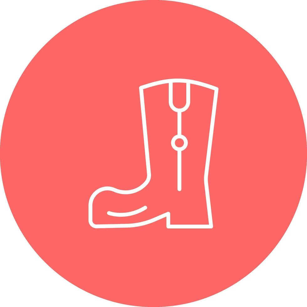 Cowboy Boot Vector Icon