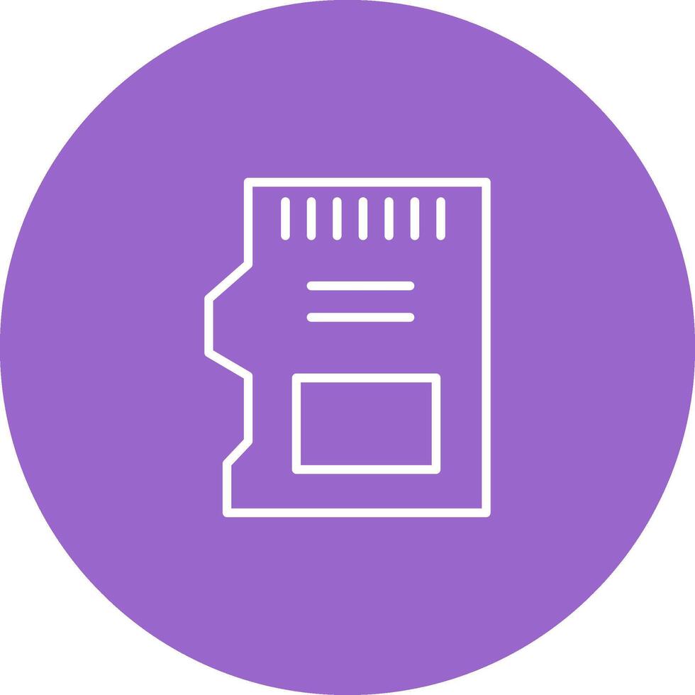 SD Card Vector Icon