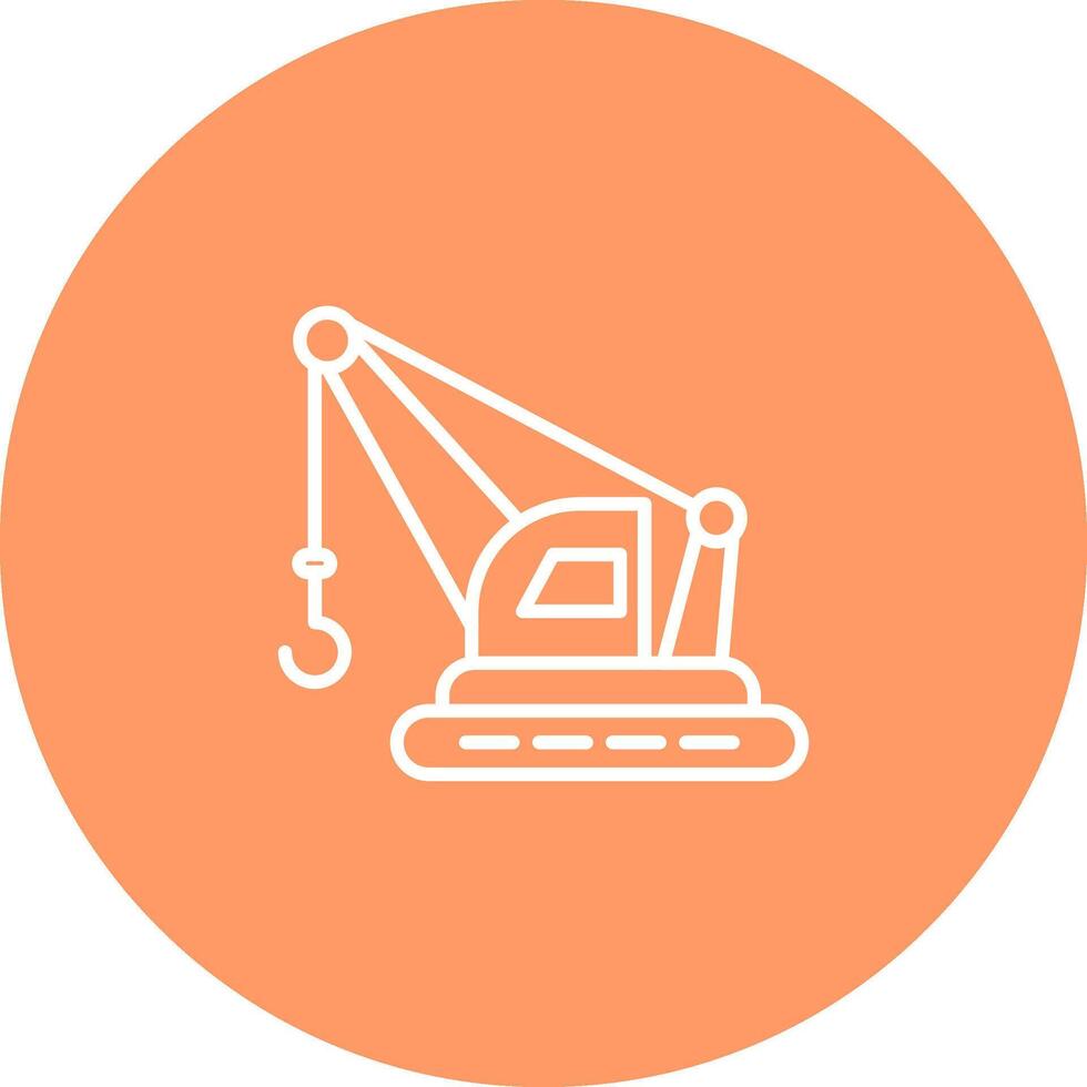 Crane I Vector Icon