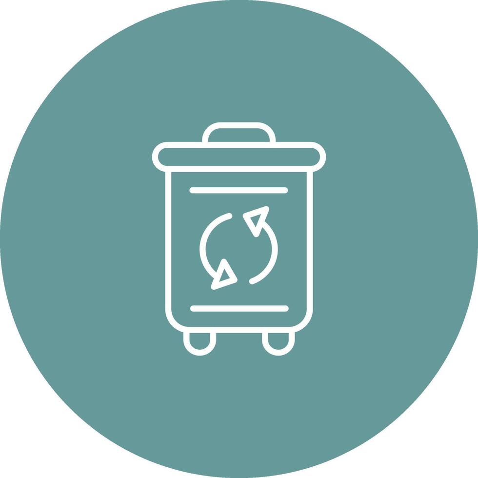 Recycle Bin Vector Icon