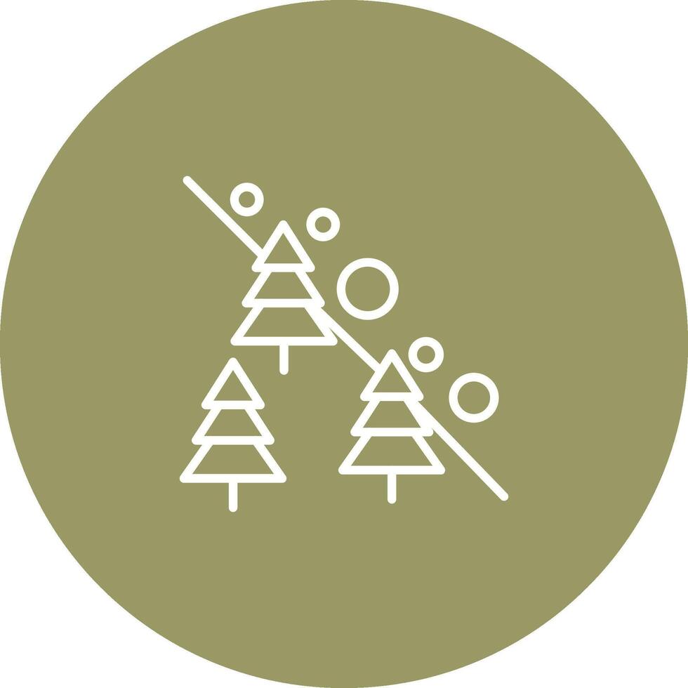 Avalanche Vector Icon
