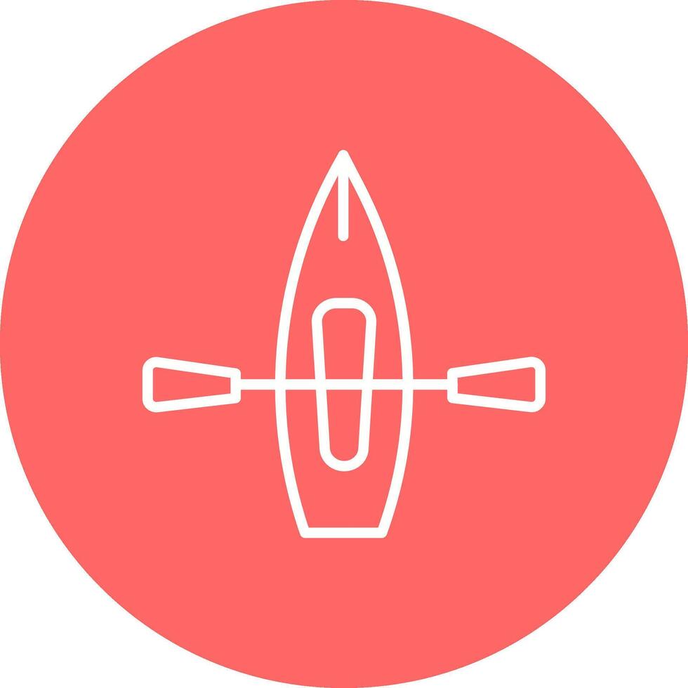 Kayak Vector Icon