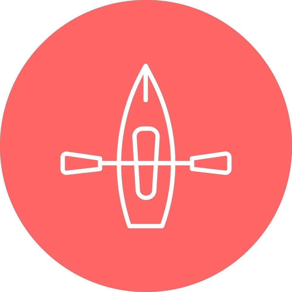 Kayak Vector Icon