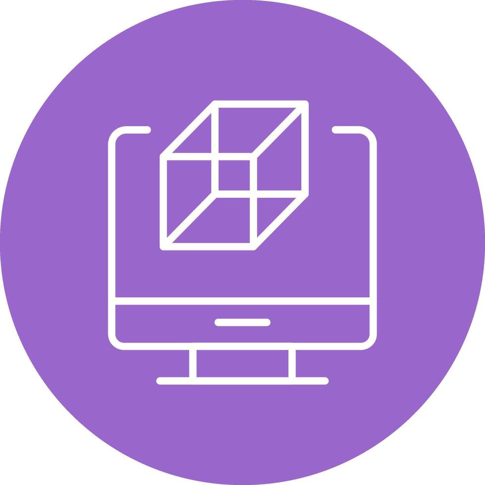 Cube Vector Icon