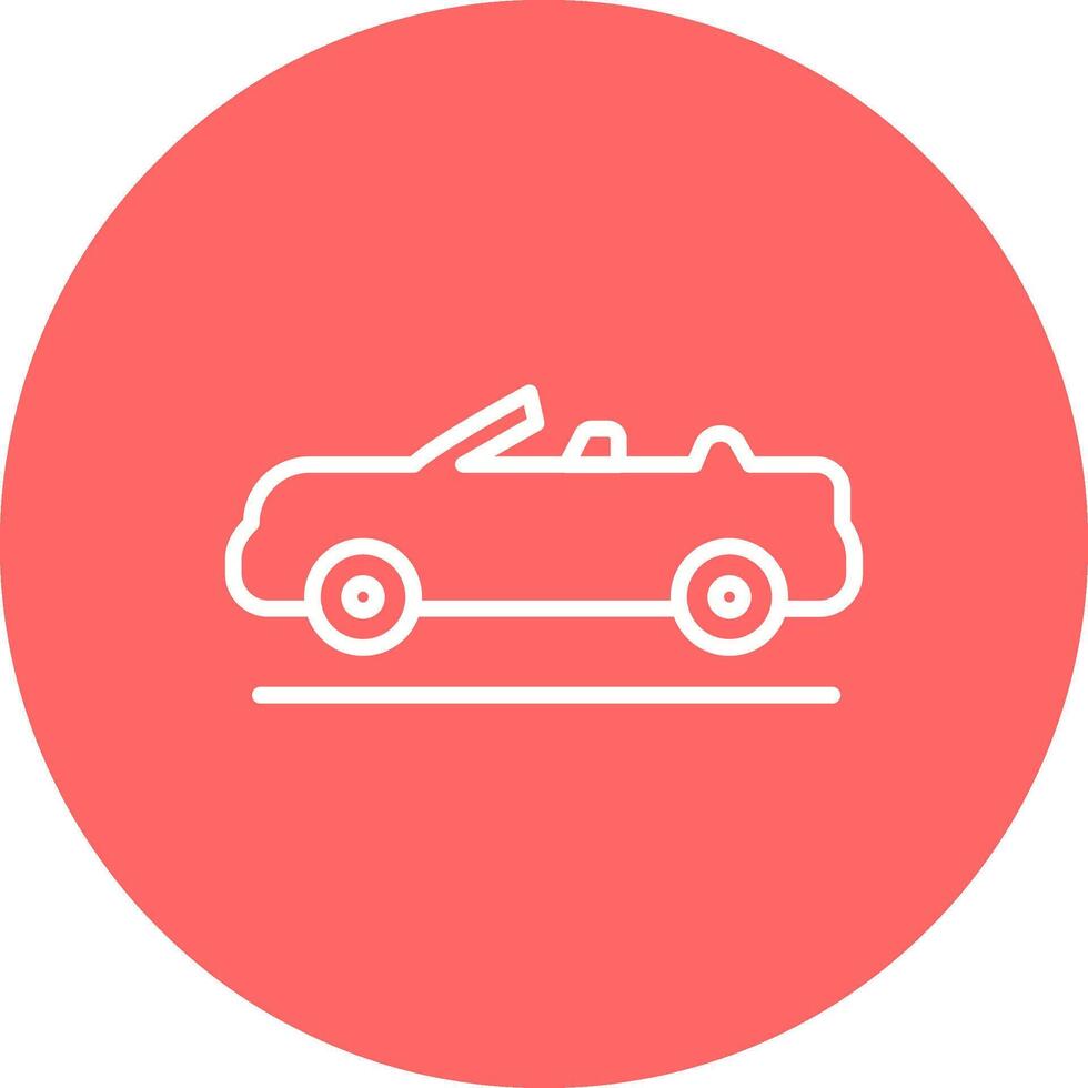 icono de vector de coche