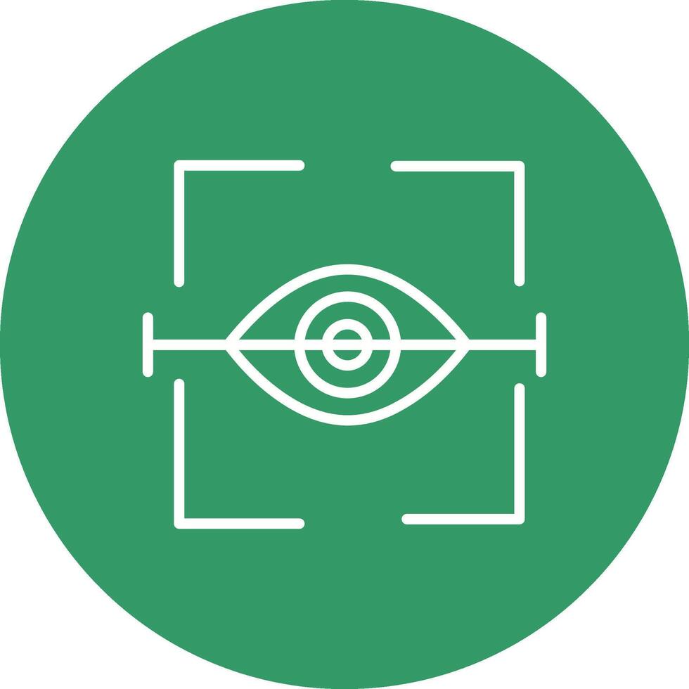 Eye Scan Vector Icon