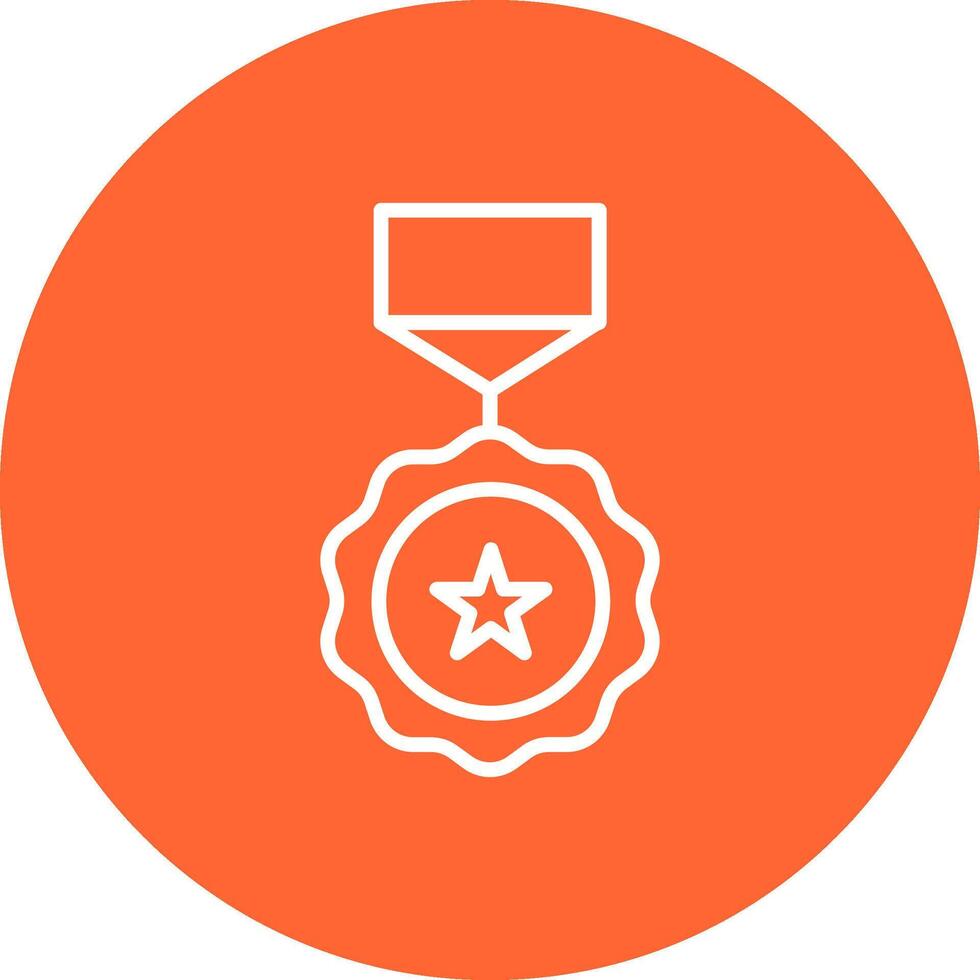 icono de vector de medalla