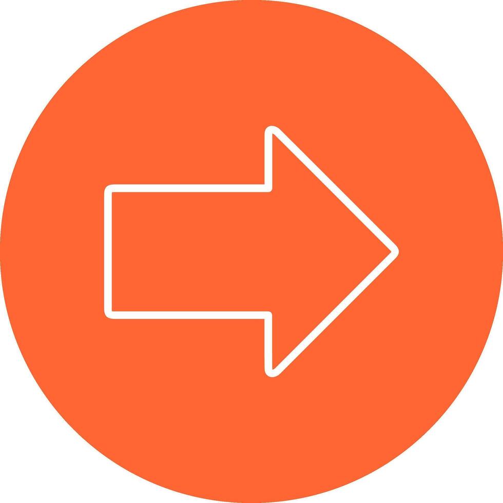 Right Vector Icon