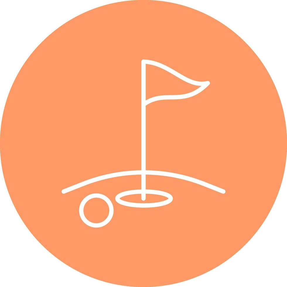 Golf Vector Icon