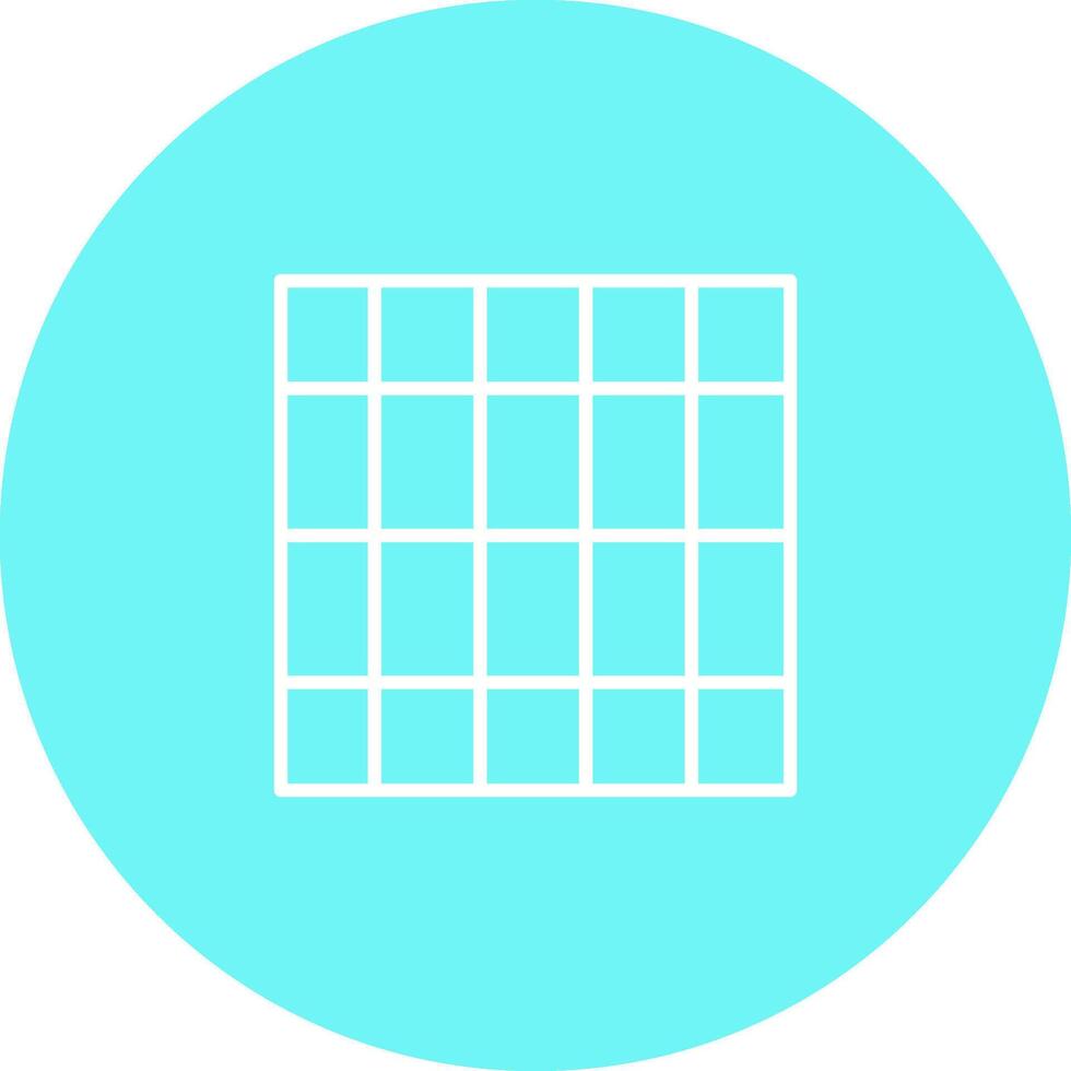 Table of Rates Vector Icon