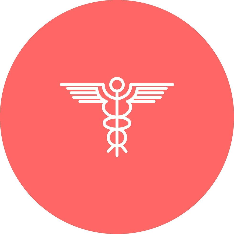 Caduceus Vector Icon