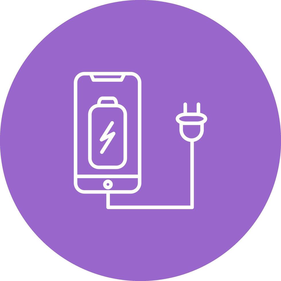 Cell and Plug Vector Icon